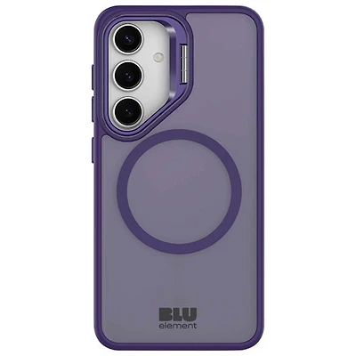 Blu Element Chromatic Cloud Fitted Hard Shell Case with MagSafe & Kickstand for Galaxy S25 - Deep Violet