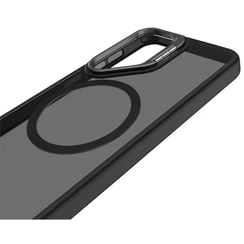 Blu Element Chromatic Cloud Fitted Hard Shell Case with MagSafe & Kickstand for Galaxy S25+ (Plus) - Black