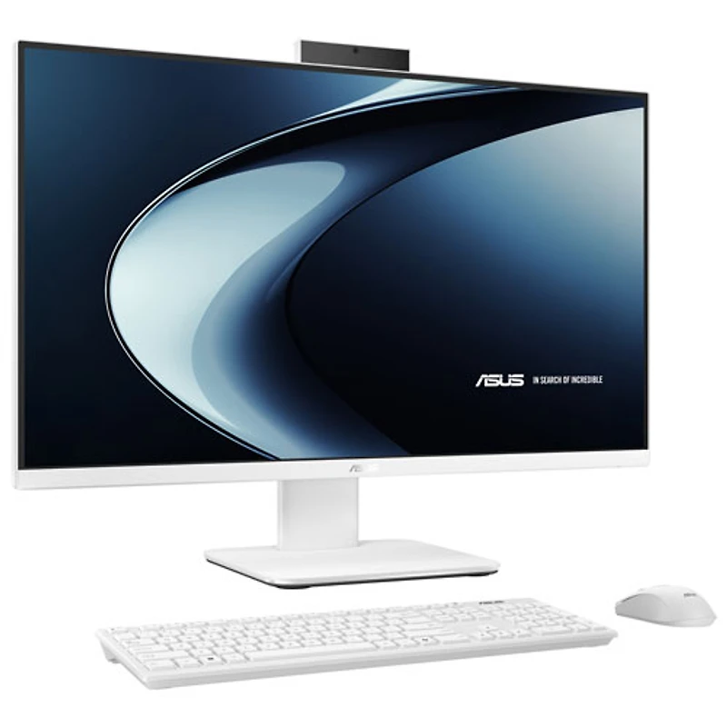 Ordinateur de bureau tout-en-un 27 po V400 d'ASUS - Blanc (Core i7-13620H d'Intel/RAM 16 Go/SSD 1 To/Windows 11)
