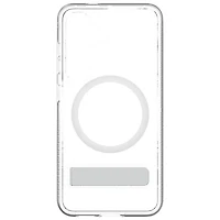 ZAGG Crystal Palace Snap Fitted Hard Shell Case with MagSafe & Kickstand for Galaxy S25 - Clear