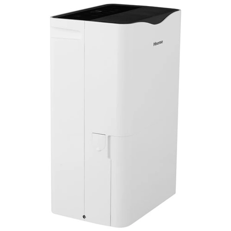 Déshumidificateur de Hisense avec connectivité Wi-Fi intelligente - 50 chopines - Blanc/Noir