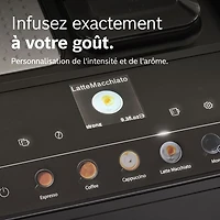 Machine à espresso automatique VeroCafe 500 de Bosch avec mousseur à lait - Noir