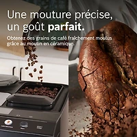 Machine à espresso automatique VeroCafe 500 de Bosch avec mousseur à lait - Noir