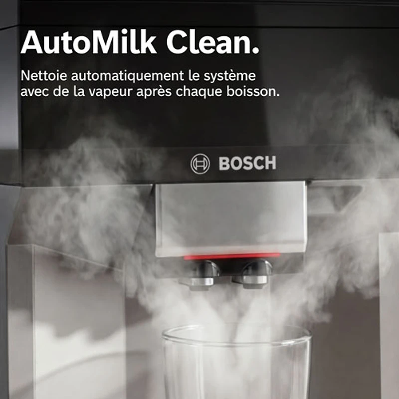 Machine à espresso automatique VeroCafe 500 de Bosch avec mousseur à lait - Noir