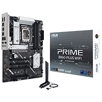 ASUS Prime B860-Plus Wi-Fi 6E ATX LGA 1851 DDR5 Motherboard for Intel Core Ultra CPUs (Series 2)
