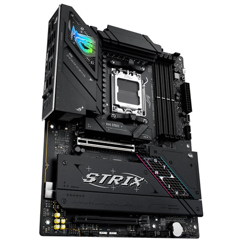 Carte mère de jeu ROG Strix B850-F Wi-Fi 7 ATX AM5 DDR5 d'ASUS pour processeurs Ryzen 9000, 8000 et 7000 d'AMD