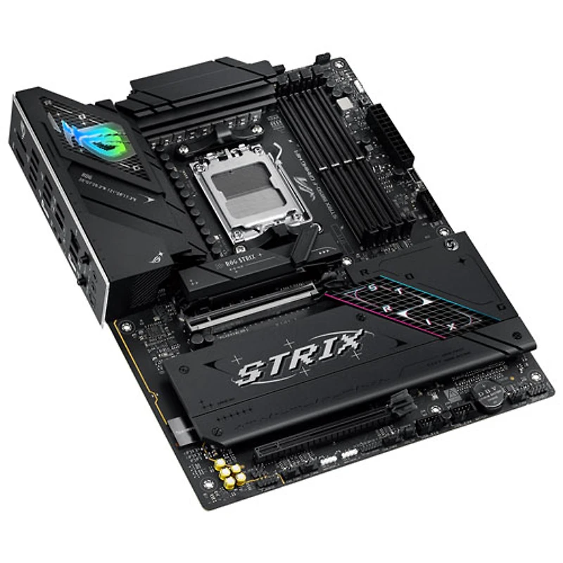 Carte mère de jeu ROG Strix B850-F Wi-Fi 7 ATX AM5 DDR5 d'ASUS pour processeurs Ryzen 9000, 8000 et 7000 d'AMD
