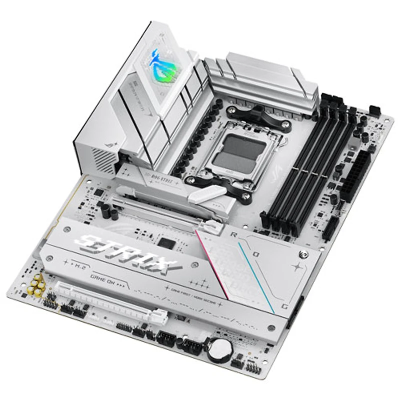 Carte mère de jeu ROG Strix B850-A Wi-Fi 7 ATX AM5 DDR5 d'ASUS pour processeurs Ryzen 9000, 8000 et 7000 d'AMD