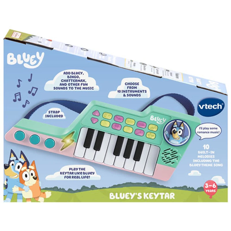 Instrument Bluey Keytar de VTech - Bleu