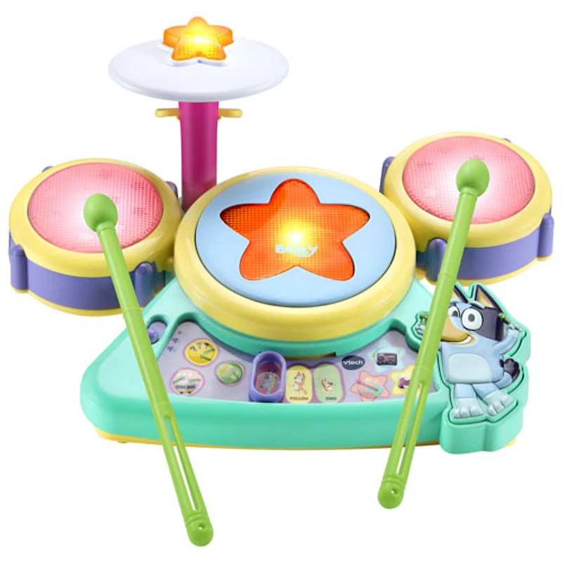 VTech Bluey Hooray Drum Set - English