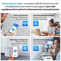 ASUS ZenWiFi BT8 Tri-Band Whole Home Mesh Wi-Fi 7 System - 2 Pack
