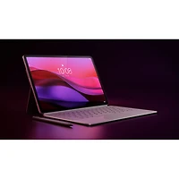 Tablette Yoga Tab Plus 12,7 po 256 Go Android 14 de Lenovo à processeur Snapdragon 8 de 3e génération de Qualcomm, clavier et stylet - Coquillage