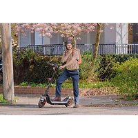 NIU KQi300X Electric Scooter (Up to 1000 W Motor / Up to 60km Range / 32 km/h Top Speed / 48V Battery) - Space Grey