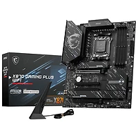 MSI X870 Gaming Plus Wi-Fi 7 ATX AM5 Motherboard for AMD Ryzen 9000/8000/7000 Series CPUs