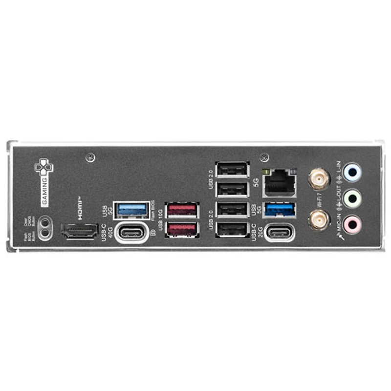 Carte mère X870 Gaming Plus Wi-Fi 7 ATX AM5 de MSI pour processeurs Ryzen 9000/8000/7000 d'AMD