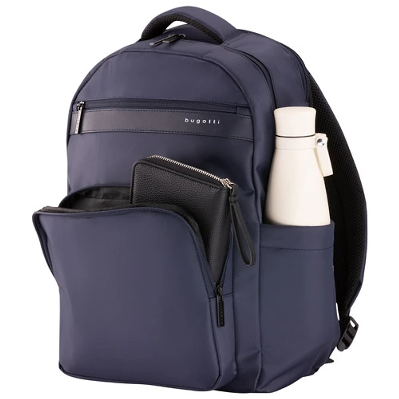Bugatti Cooper 15.6" Laptop Commuter Backpack - Navy