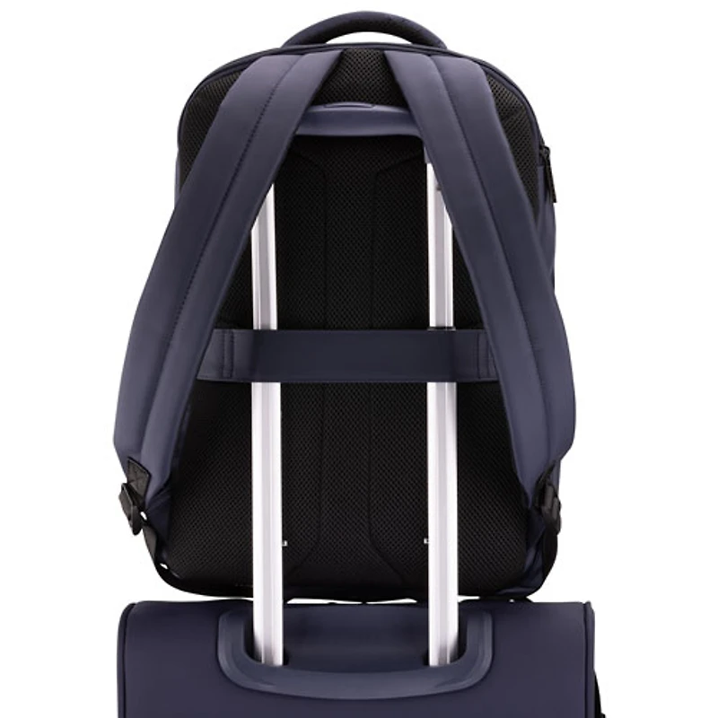 Bugatti Cooper 15.6" Laptop Commuter Backpack - Navy