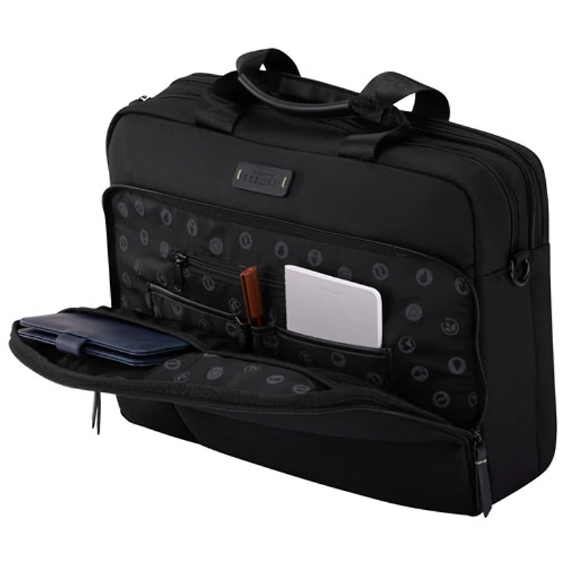Mallette pour portable de 15,6 po Reborn de Bugatti - Noir