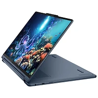 Portable 2-en-1 à écran tactile de 14 po Yoga 9i Copilot+ PC de Lenovo - Bleu cosmique (Core Ultra 7 258V d'Intel/RAM 32 Go/SSD 1 To/Win 11)