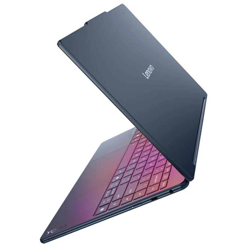 Portable 2-en-1 à écran tactile de 14 po Yoga 9i Copilot+ PC de Lenovo - Bleu cosmique (Core Ultra 7 258V d'Intel/RAM 32 Go/SSD 1 To/Win 11)