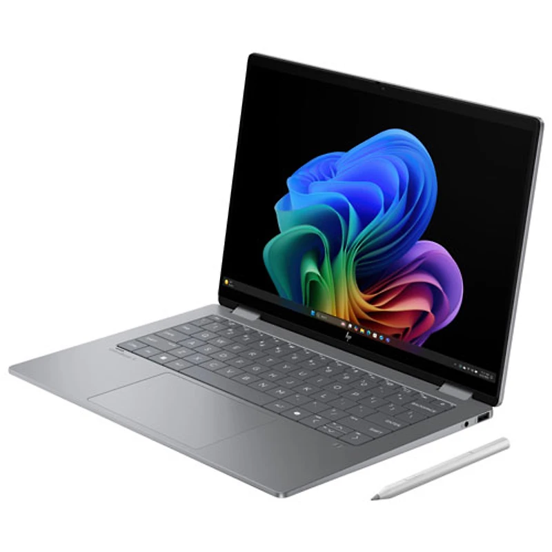 Portable DELO Copilot+ PC de 16 po OmniBook Ultra de HP - Argent glacier (Ryzen Ai 7 350/RAM 32 Go/SSD 1 To)