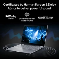 Portable professionnel à écran tactile 14 po Vivobook S 14 Flip d'ASUS - Bleu calme (Ci7-13620H d'Intel/RAM 16 Go/SSD 1 To)