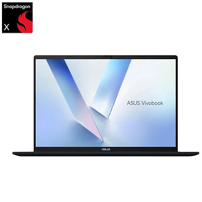Portable Vivobook 16 Copilot+ PC de 16 po d'ASUS - Bleu calme (Snapdragon X/RAM 16 Go/SSD 1 To/Win 11 Famille)