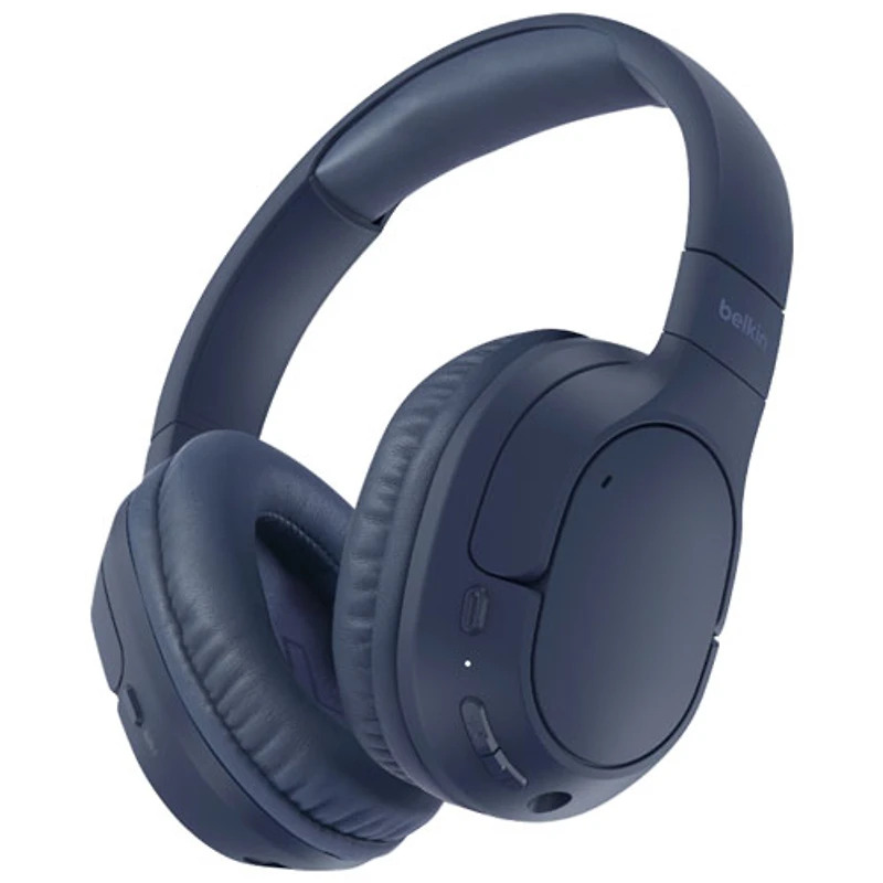 Casque d'écoute 100 % sans fil à isolation sonore SoundForm Surround de Belkin - Noir
