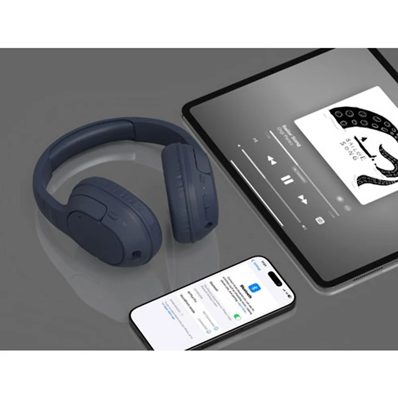 Casque d'écoute 100 % sans fil à isolation sonore SoundForm Surround de Belkin - Noir