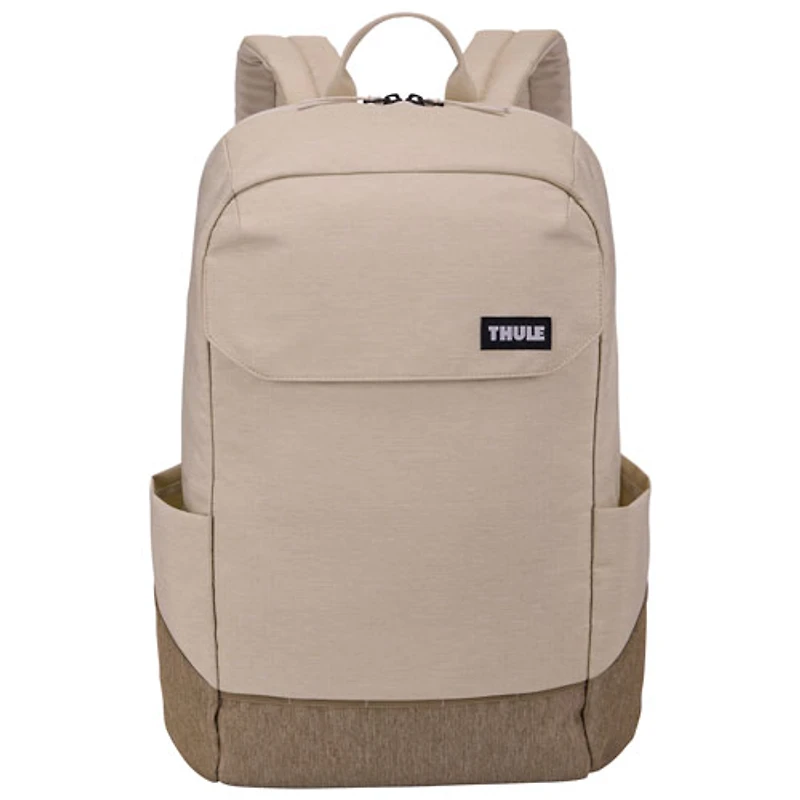 Thule Lithos 16" 20L Laptop Commuter Backpack - Pelican Grey/Faded Khaki