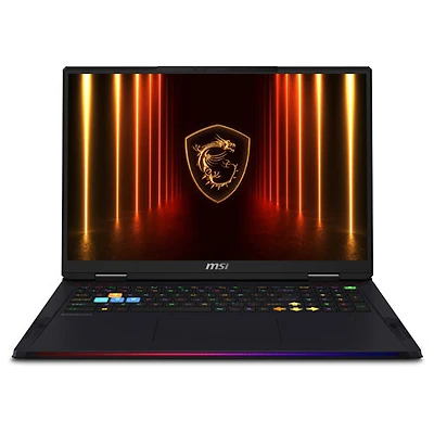 MSI Raider 18 HX 18" Gaming Laptop - Core Black (Intel Core Ultra9-285HX/64GB RAM/4TB (2x2TB) SSD/RTX 5080)