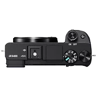 Sony Alpha 6400 APS-C Mirrorless Camera with 16-50mm Lens Kit - Black