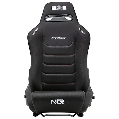 Siège de course inclinable en tissu et en filet ERS3 Elite de Next Level Racing - Noir