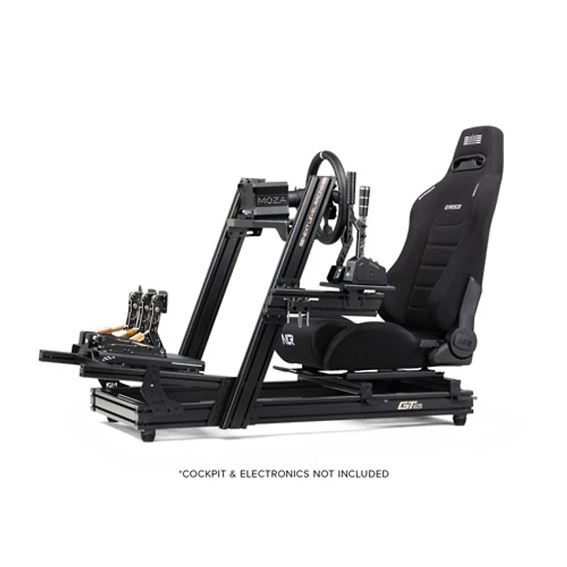 Siège de course inclinable en tissu et en filet ERS3 Elite de Next Level Racing - Noir