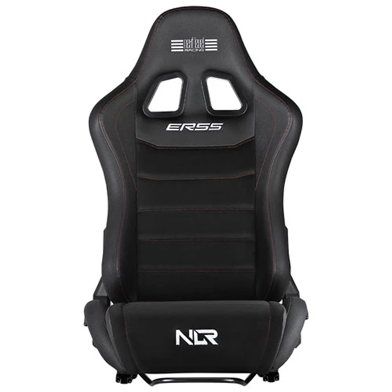 Siège de course inclinable en cuir de PU et en suède ERS5 Elite de Next Level Racing - Noir