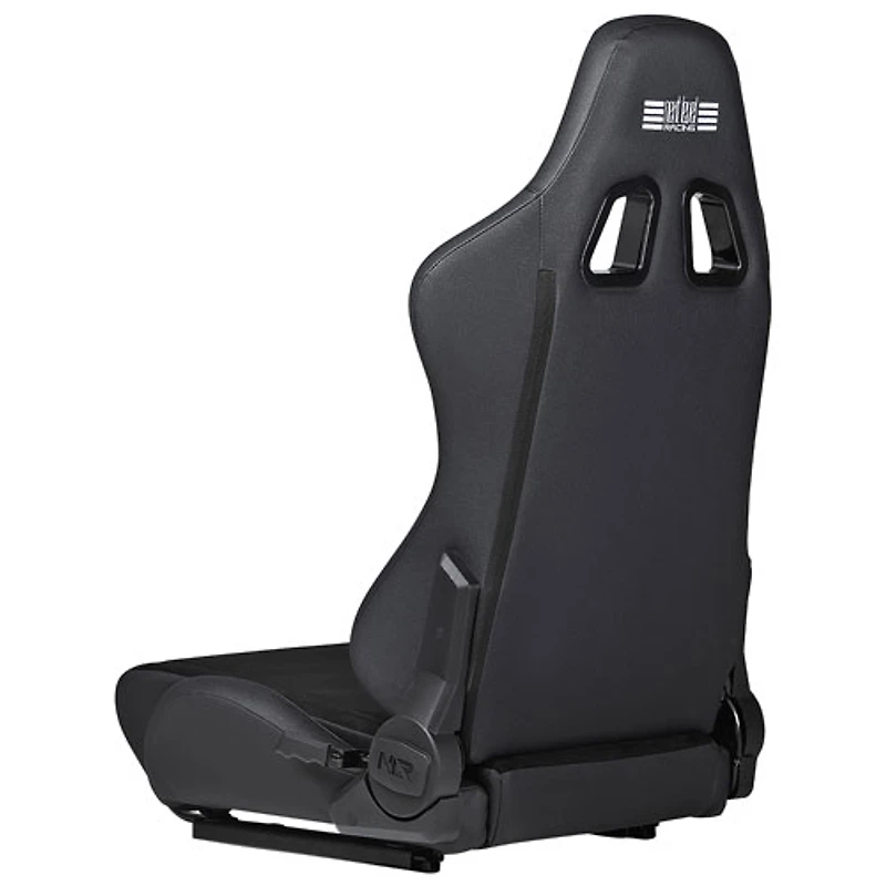 Siège de course inclinable en cuir de PU et en suède ERS5 Elite de Next Level Racing - Noir