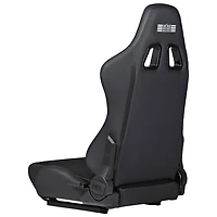 Siège de course inclinable en cuir de PU et en suède ERS5 Elite de Next Level Racing - Noir