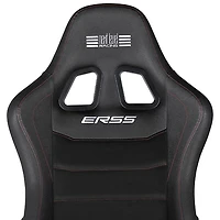 Siège de course inclinable en cuir de PU et en suède ERS5 Elite de Next Level Racing - Noir