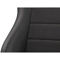 Siège de course inclinable en cuir de PU et en suède ERS5 Elite de Next Level Racing - Noir