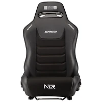 Next Level Racing ERS3 Elite PU Leather/Suede Reclining Racing Seat - Black