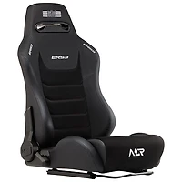 Next Level Racing ERS3 Elite PU Leather/Suede Reclining Racing Seat - Black