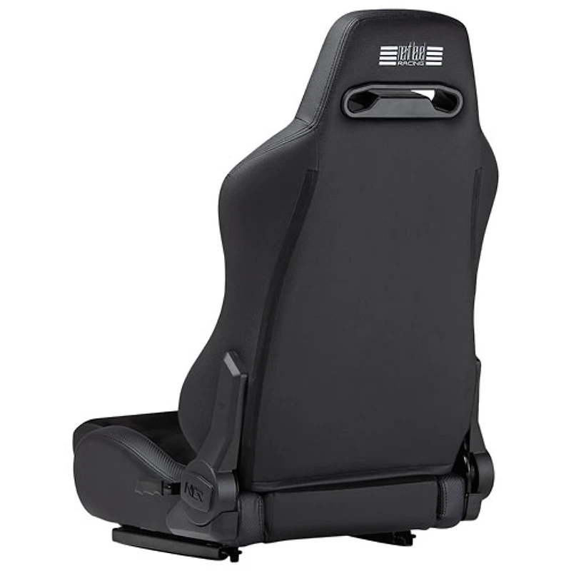Siège de course inclinable en cuir de PU et en suède ERS3 Elite de Next Level Racing - Noir