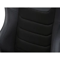 Next Level Racing ERS3 Elite PU Leather/Suede Reclining Racing Seat - Black