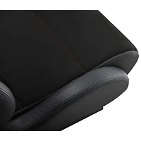 Next Level Racing ERS3 Elite PU Leather/Suede Reclining Racing Seat - Black