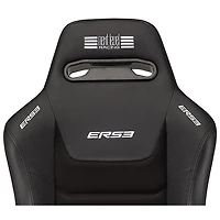 Next Level Racing ERS3 Elite PU Leather/Suede Reclining Racing Seat - Black