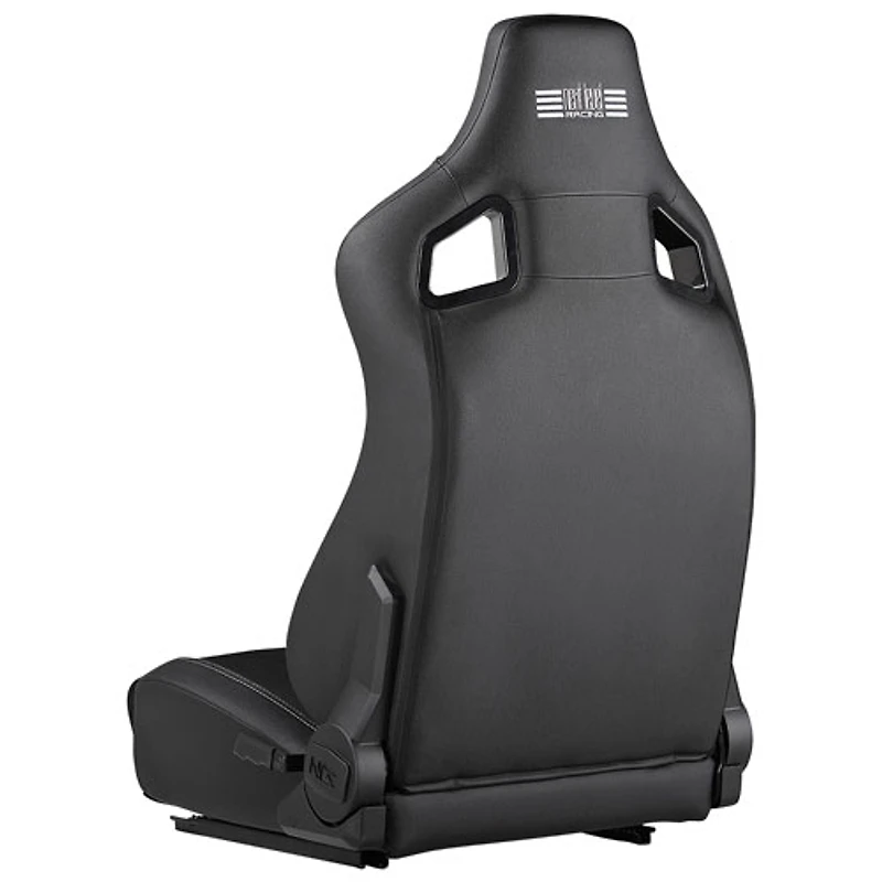 Siège de course inclinable en cuir de PU et en suède ERS4 Elite de Next Level Racing - Noir