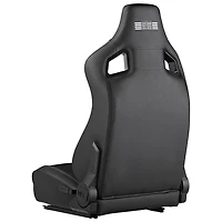 Next Level Racing ERS4 Elite PU Leather/Suede Reclining Racing Seat - Black