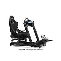 Next Level Racing ERS5 Elite Fabric/Mesh Reclining Racing Seat - Black