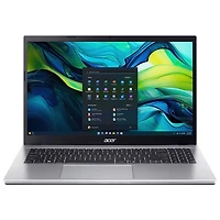 Portable de 15,6 po Aspire 3 d'ACER - Argenté (RyzenMC 5 7520U d'AMD/SSD 512 Go/RAM 16 Go/Windows 11 Famille)