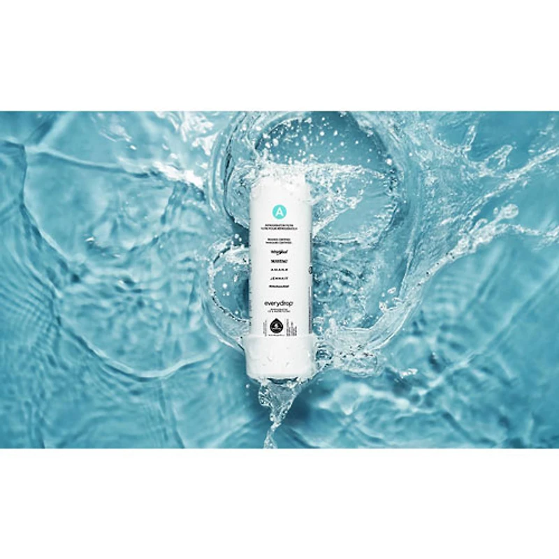 Filtre de réfrigérateur à glace et à eau EveryDrop de Whirlpool (EDRARXD1B)